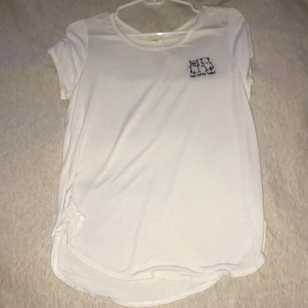 White “The Coffee Dance” Shirt